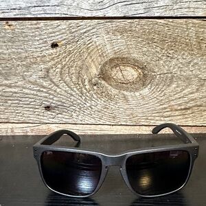 Sleek Charcoal Gray Sunglasses (Oakley Look Alikes)